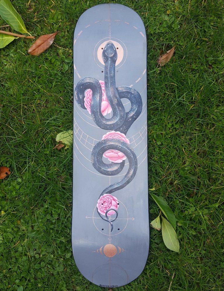 15 Skateboard Painting Howto’s Guide Patterns