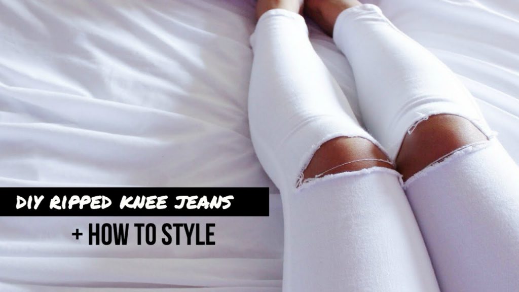 21 + DIYs to Make Ripped Jeans for Men and Women Guide Patterns
