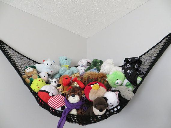 mesh hammock for stuffed animals