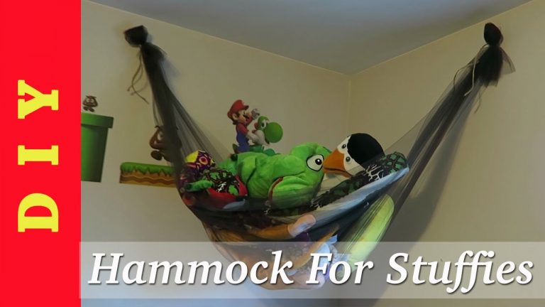 netting for hanging stuffed animals