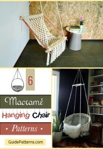 6 Macramé Hanging Chair Patterns | Guide Patterns