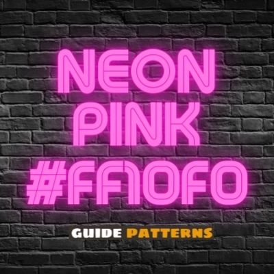 Neon Pink Hex code #FF10F0